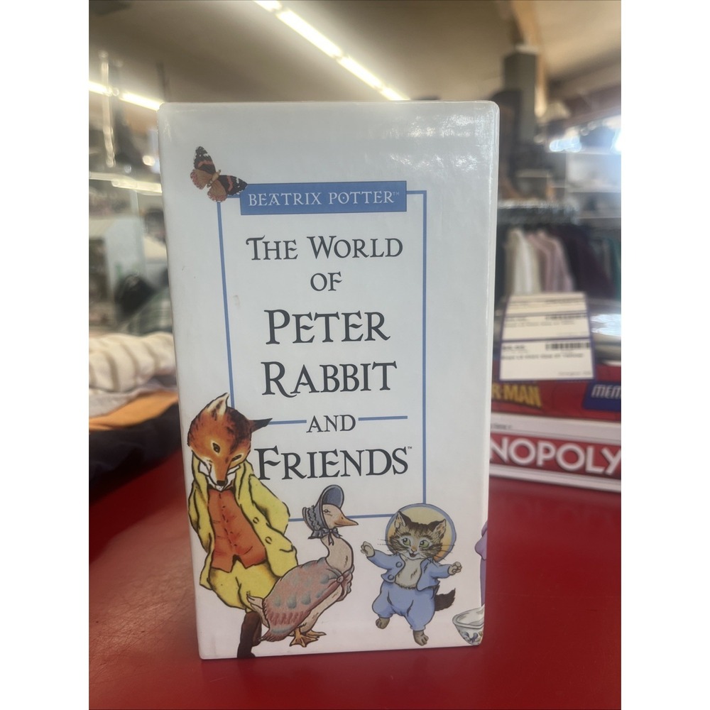 3 VHS Box Set - Beatrix Potter THE WORLD of PETER RABBIT & FRIENDS 3 VHS Set